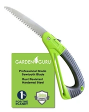 GARDEN GURU Folding Pruner Saw with Ergonomic Handle & Safety Lock – Non S