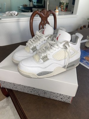 Jordan 4 Retro White Oreo 2021 Men's Size 9 WITH BOX 