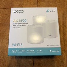 TP-Link - Deco X10 AX1500 Dual-Band Whole Home Mesh Wi-Fi 6 System, Supports ...