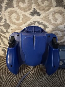 Sega Dreamcast Blue Controller Innovation + Blue VMU HKT-7000 Tested Working