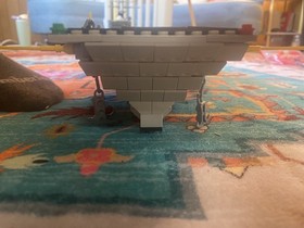 Rare COMPLETE MEGA BLOKS PRO BUILDER 9795 USS NIMITZ Lego Aircraft Carrier 