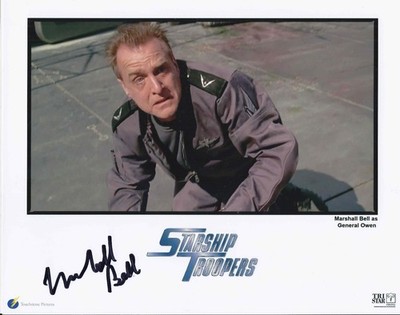 Autogramm | Marshall Bell | Starship Troopers