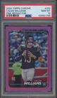 2024 Topps Chrome Pink Refractor #202 Caleb Williams RC Rookie Gem Mint PSA 10