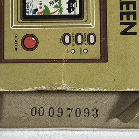 Nintendo Game & Watch Parachute PR-21 1981 CIB Box Manual Tested Working