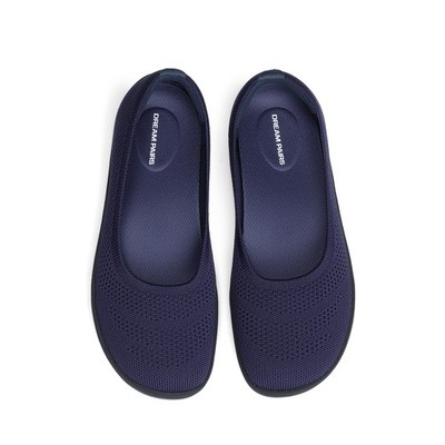 DREAM PAIRS Women's Wide Toe Box Ballet Flats Comfort Washable Knit Shoes