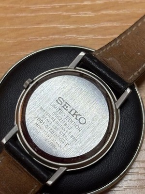 Seiko Chariot Steve Jobs Nano Universe 7N01-0JZ0 Quartz Watch