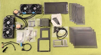 Cooler Master MasterBox NR200P MAX Ersatzteile Konvolut Gehäuse AIO etc. NEU