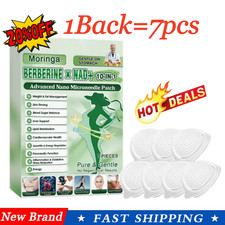 Moringa Berberine - NAD 10-in-1 Advanced Nano Microneedle- Patches New