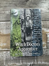 1961 Vintage Anthropology Book &ldquo;Witch Doctor's Apprentice&rdquo; Dust Jacket, 1st ed.