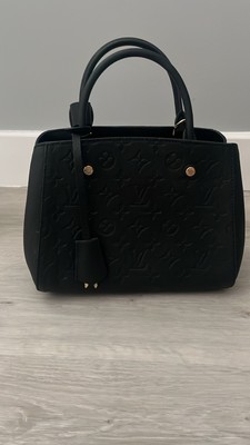   Louis Vuitton Montaigne BB   Empreinte Leder Noir   Wie Neu!  
