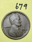 1913-S LINCOLN WHEAT CENT, low mintage date, "FINE" condition #679
