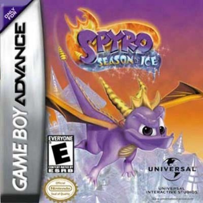 Spyro Season Of Ice - Game Boy Advance Gba Sp DS