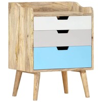 Vidaxl Nachttisch 47 X 35 X 63 Cm Massivholz Mango Neu