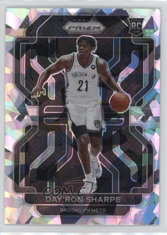 2021-22 Panini Prizm Ice Prizm Day'Ron Sharpe #281 Rookie RC 12g7