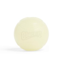 Chuckit Max Glow Ball Medium - Leuchtender Gummiball FüR Hunde - 6.5 Cm