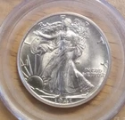 1941-D Walking Liberty Half - PCGS MS64 (White with Great Eye Appeal)