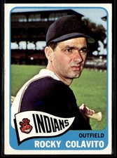 1965 Topps Rocky Colavito EX Set Break #380