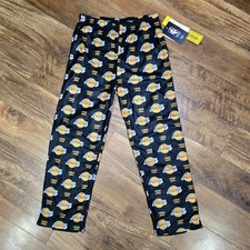 LOS ANGELES LAKERS NBA TEAM APPAREL LEBRON JAMES YOUTH PAJAMA PANTS M 10 