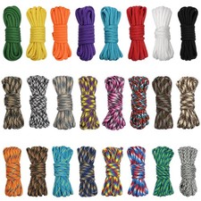 24 Colors Paracord Cord Multifunction Paracord Ropes 550lb Survival Paracord ...