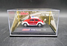 HO 1:87 Schuco VW Kafer Feuerwehr Fire Department Car