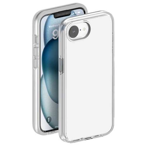 Ultra Slim Hybrid Transparent Case for iPhone 16e - Clear - 第 4/6 張圖片