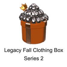 Webkinz Legacy Fall Clothing Box Series 2 Code Only -Get 1 Mystery Clothing Item