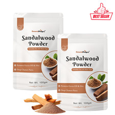 Sandalwood Powder for Skin Care and Face Pack Use, Sandalwood Powder - Pack 2