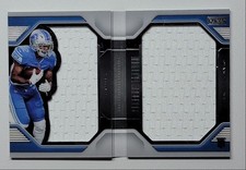 D'ANDRE SWIFT 2020 PLAYBOOK ROOKIE JUMBO PATCH FOOTBALL RC AUTO /70 Q0566