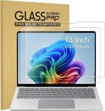 2-Pack Glass Screen Protector for Microsoft Surface Laptop 13-Inch 2025 - Ultr