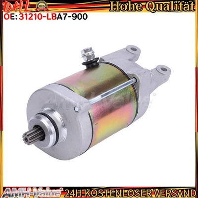 AMH-VALUE Anlasser Für Kymco MXU Maxxer Mongoose 250 300 Bj.2003-2009 Nr.31210-LBA7-900