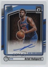 2024 Panini Donruss Optic Rated Rookie Signatures Ariel Hukporti #320 Auto 1a07