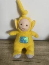 Teletubbies Laa-Laa Yellow Plush Stuffed Toy Doll Small Vintage 1997