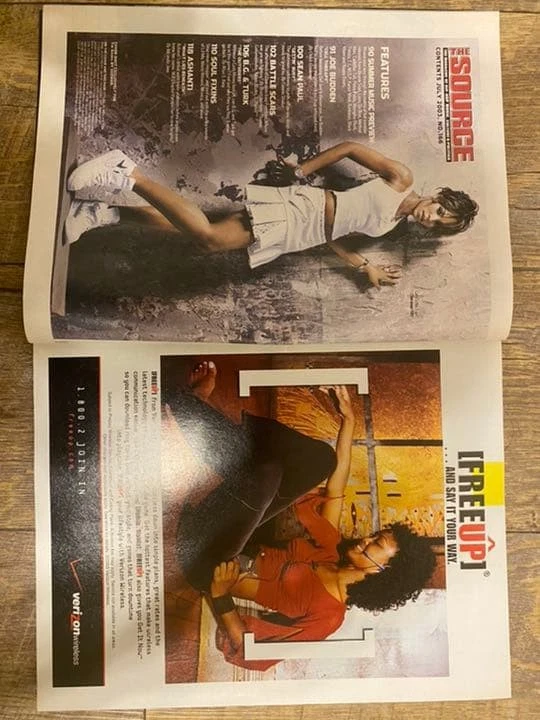 Ashanti / The Source Magazine Cover Issue 2003 Summer Music Preview - Image 2 of 4