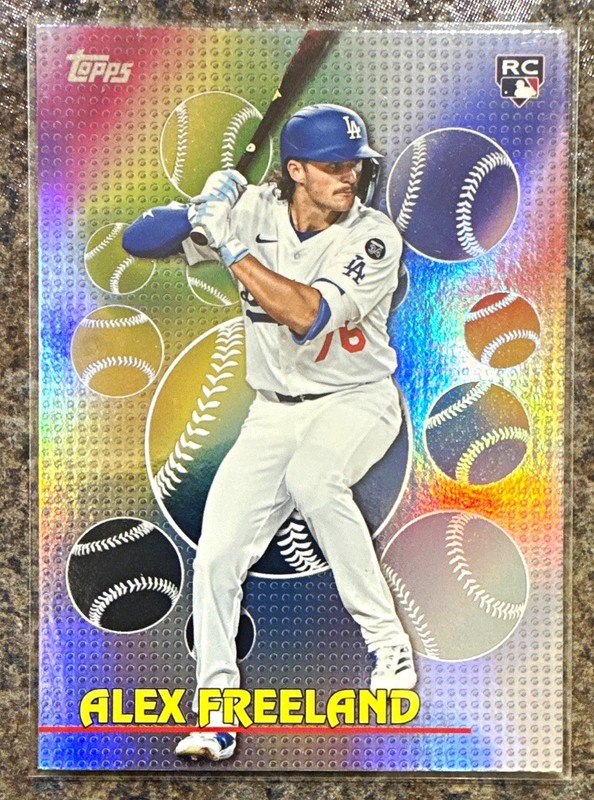 Topps 2026 Titans of the Game #TOG-30 Alex Freeland RC Los Angeles Dodgers
