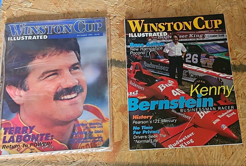 Winston Cup Illustrated Illustrated NASCAR Auto Racing Magazine  94-95 Issues