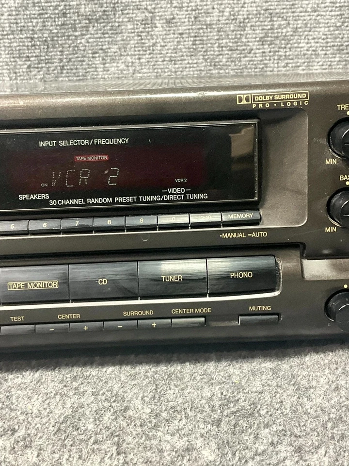 Technics SA‑GX390 Stereo Receiver 🎵 Dolby Surround Pro Logic - Image 4 of 4