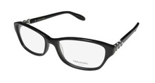 VERA WANG LUXE ELGANTINE CRYSTALES ON TEMPLES HANDMADE EYEGLASS FRAME/GLASSES