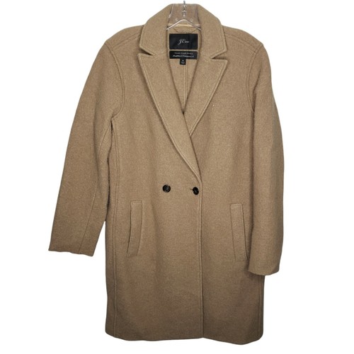 j crew oversized topcoat in english herringbone wool