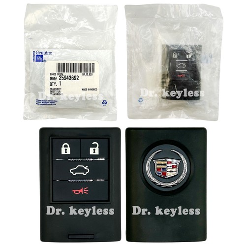 OEM 2008-2015 Cadillac CTS STS Smart Key Fob Remote 4B M3N5WY7777A NON US - 第 1/6 張圖片