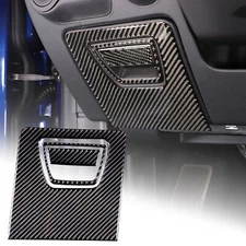 Carbon Fiber Main Driver Storage Box Panel Cover For Maserati Ghibil 2014-2022