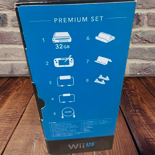 Nintendo Wii U - 32GB Premium Set - Black (NTSC-J) for sale online