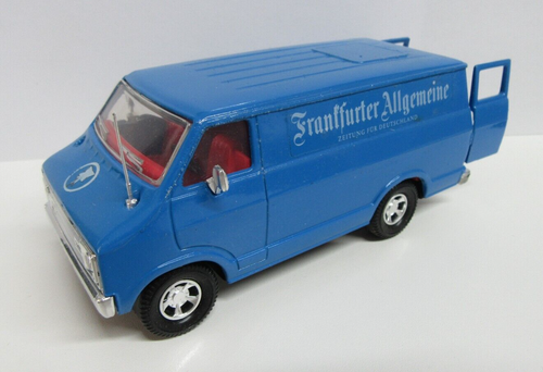 MATCHBOX Superkings K11 Dodge Van "Franffurter Allgemeine" German Issue - MiB - Picture 2 of 6