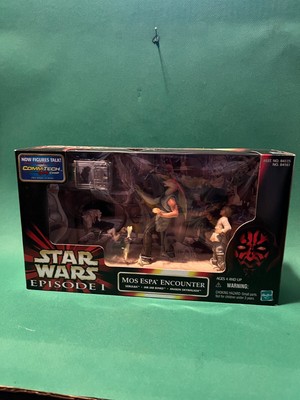 Hasbro Star Wars Episode 1 Mos Espa Encounter 3 Action Figures NEW in Box BX86