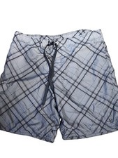 OP Mens XL/XG Gray Swim Trunks Bathing Suit Shorts