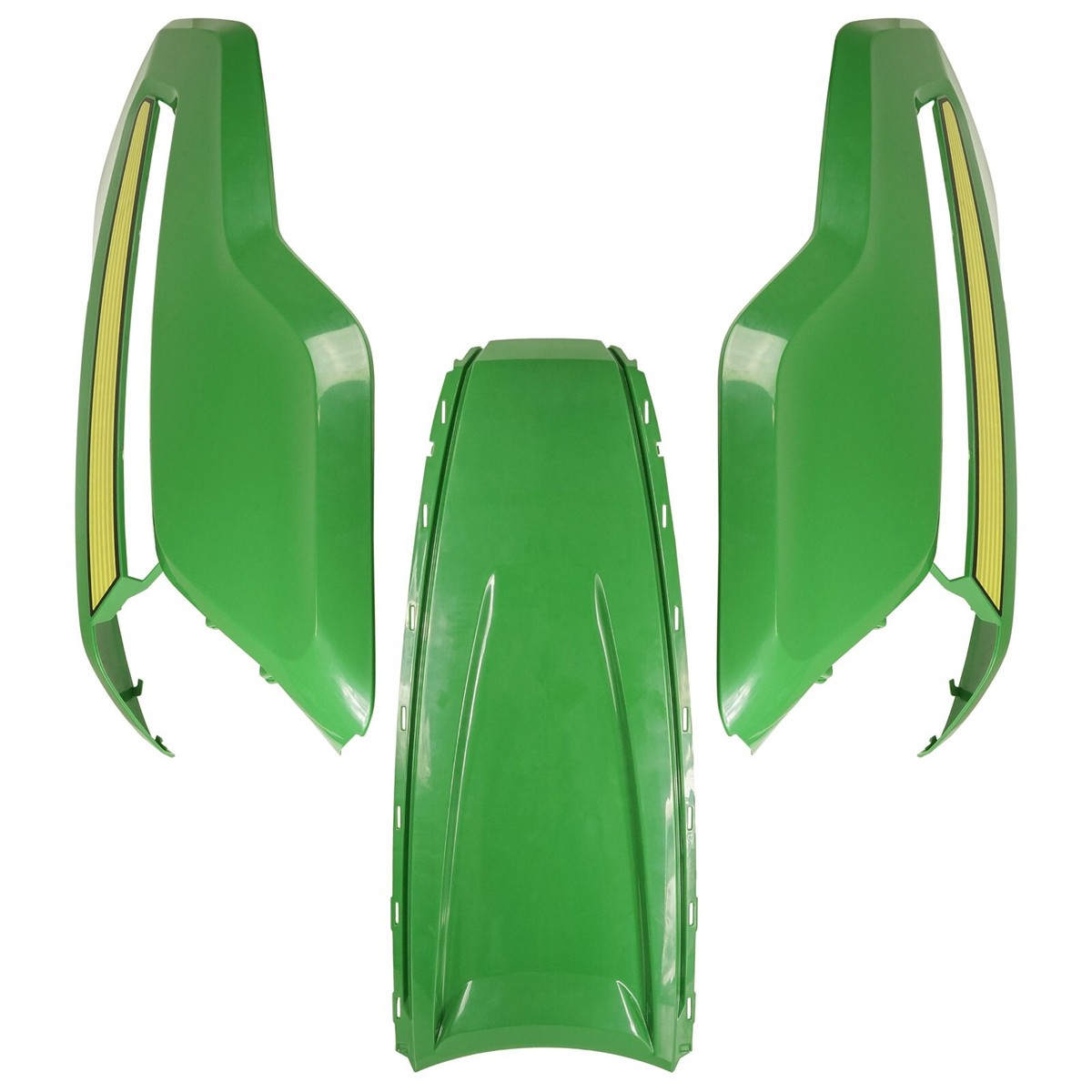 Caltric Left Right Center Hood Panel For John Deere X534 X570 X580