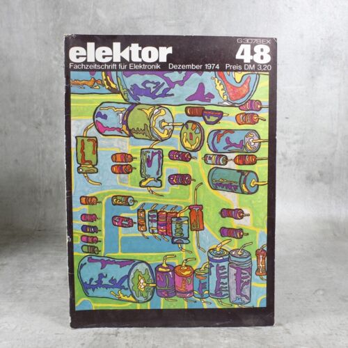 alte Zeitschrift ELEKTOR Elektro Fachzeitschrift Vintage Sammler Heft 12/1974 - Bild 1 von 1