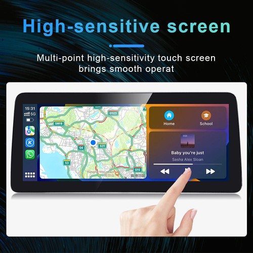 12.3'' Android Car GPS BT Radio Navigation Carplay BT 2+32G For BMW X3 2011-2017 - Picture 9 of 12