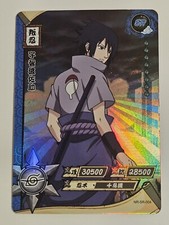 Sasuke Uchiha Naruto Kayou Trading Card NR-SR-004 Super Rare Holo NM Near Mint