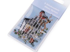 Sticknadeln Set - Stumpf, ohne Spitze - 6 Nadeln, 3 Gr&ouml;&szlig;en, 18/20/22