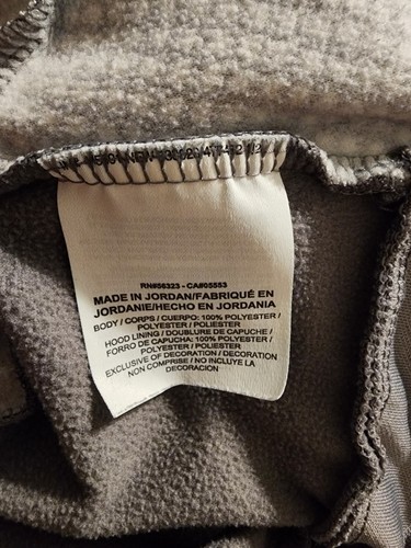 Nike Dri Fit Gray/yellow Boys Pullover Size Medium - Picture 5 of 5